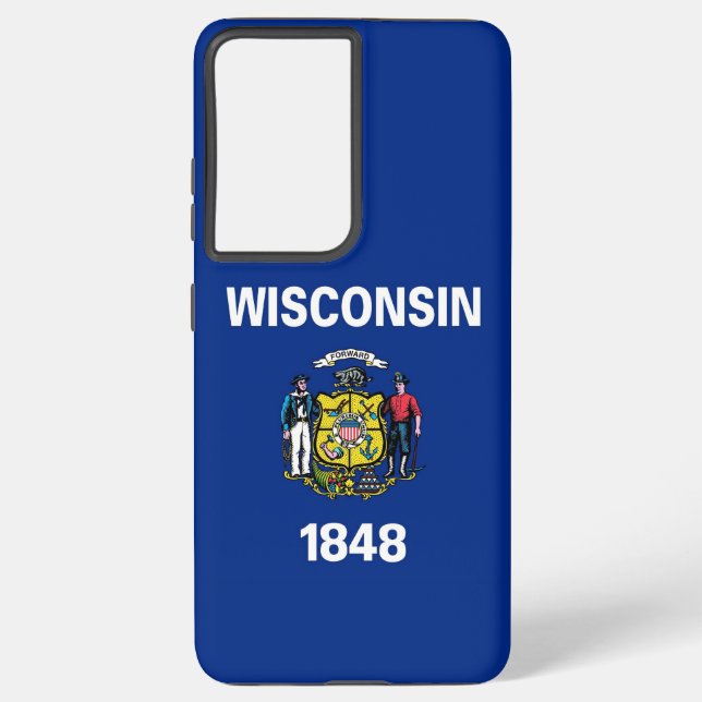 Funda Para Samsung Galaxy Samsung Galaxy S21 Ultra Funda Wisconsin (Reverso )
