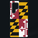 Funda Para Samsung Galaxy S22 Ultra Samsung Galaxy S22 Bandera Ultra Funda de Maryland<br><div class="desc">Transforme su Samsung Galaxy S22 Ultra en una celebración del orgullo de Maryland con nuestra exclusiva cubierta telefónica con la bandera del estado! Diseñada con meticulosa atención a los detalles, esta portada muestra orgullosamente los elementos distintivos de la bandera de Maryland. Presenta un diseño único de cuadranchos alternados de negro...</div>