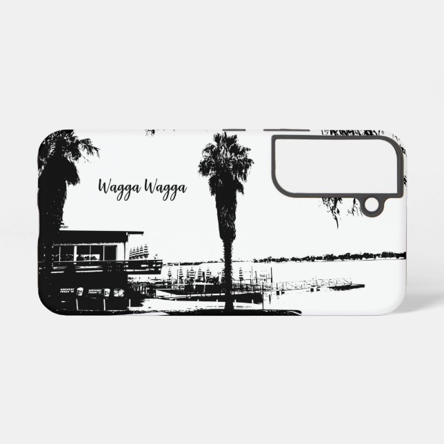 Funda Para Samsung Galaxy Samsung Galaxy S22 Funda duro, brillante (Reverso Horizontal)