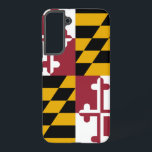 Funda Para Samsung Galaxy S22  Samsung Galaxy S22 Plus Bandera Funda de Maryland<br><div class="desc">Transforme su Samsung Galaxy S22 Plus en una celebración del orgullo de Maryland con nuestra exclusiva cobertura telefónica con la bandera del estado! Diseñada con meticulosa atención a los detalles, esta portada muestra orgullosamente los elementos distintivos de la bandera de Maryland. Presenta un diseño único de cuadranchos alternados de negro...</div>