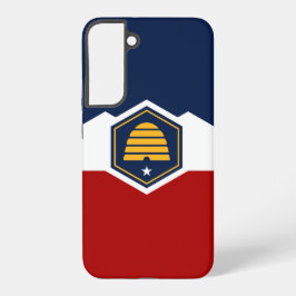 Funda Para Samsung Galaxy S22+ Samsung Galaxy S22 Plus Case Flag of Utah, USA