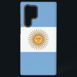 Funda Para Samsung Galaxy S22 Ultra Samsung Galaxy S22 Ultra Funda con bandera argenti<br><div class="desc">Transforme su Samsung Galaxy S22 Ultra en un símbolo de orgullo argentino con nuestra exclusiva portada con la bandera de Argentina! Esta portada, elaborada con meticulosa atención a los detalles, muestra con orgullo el icónico diseño de la bandera argentina. La bandera tiene tres rayas horizontales de azul claro y blanco,...</div>