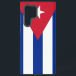 Funda Para Samsung Galaxy S22 Ultra Samsung Galaxy S22 Ultra Funda con bandera cubana<br><div class="desc">Transforme su Samsung Galaxy S22 Ultra con nuestra exclusiva cubierta telefónica con la bandera de Cuba! Esta portada de teléfono, elaborada con meticulosa atención a los detalles, muestra orgullosamente el icónico diseño de la bandera cubana. La bandera tiene tres franjas horizontales azules y dos blancas, con un triángulo equilátero rojo...</div>