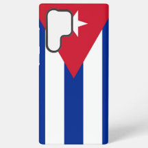 Samsung Galaxy S22 Ultra Funda con bandera cubana