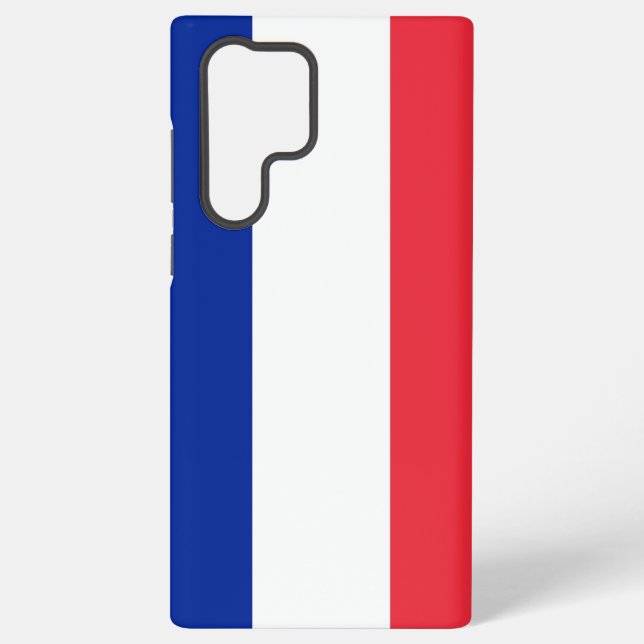 Funda Para Samsung Galaxy Samsung Galaxy S22 Ultra Funda con bandera frances (Reverso )