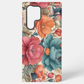 Funda Para Samsung Galaxy S22 Ultra Samsung Galaxy S22 Ultra Funda, patrón Florals