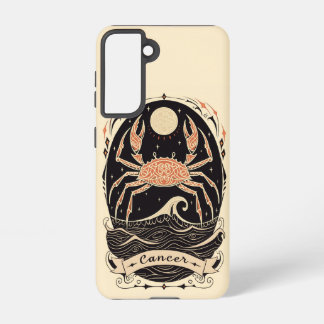 Funda Para Samsung Galaxy S21 Samsung Phone Case Cancer Zodiac Art Celestial