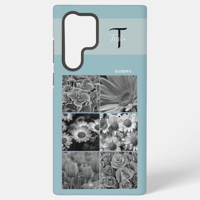 Funda Para Samsung Galaxy Samsung Photo and Monogram Cell Phone Case HAMbyWG (Reverso )