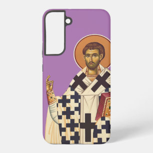 Funda Para Samsung Galaxy S22+ San Timoteo de Éfeso Arte Ortodoxo Tradicional
