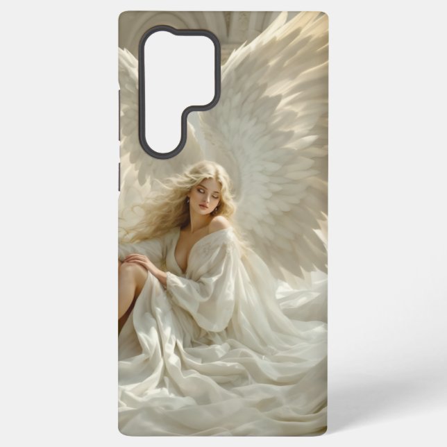 Funda Para Samsung Galaxy Sanctum de alas - Ángel en los vestíbulos de luz (Reverso )