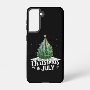 Funda Para Samsung Galaxy S21 Sandía Árbol de Navidad Navidad en Julio Verano