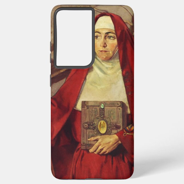 Funda Para Samsung Galaxy Santa Brígida de Irlanda (Reverso )