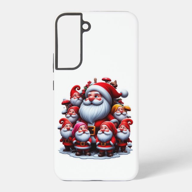 Funda Para Samsung Galaxy Santa Claus (Reverso )