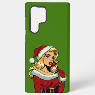 Funda Para Samsung Galaxy S22 Ultra Santa Pinup: Pop Art Glam