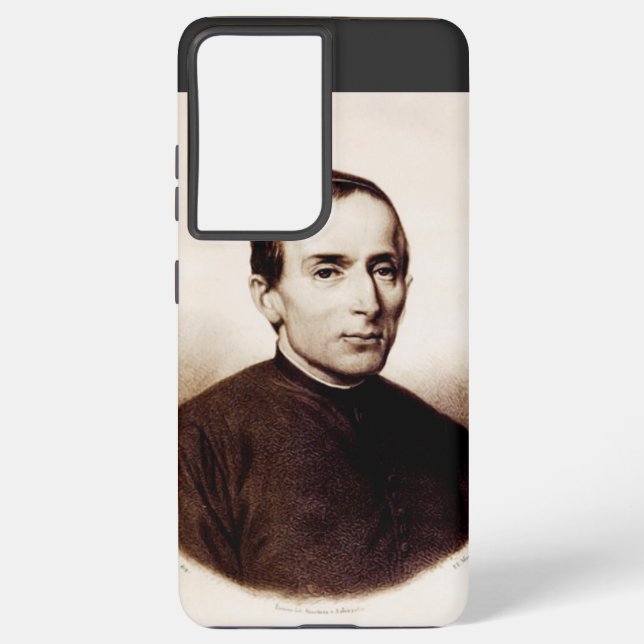 Funda Para Samsung Galaxy Santo Giuseppe Cafasso Sacerdote Franciscano (Reverso )