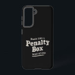 Funda Para Samsung Galaxy S21 Se siente como un jugador de hockey en un día de p<br><div class="desc">Se siente como un jugador de hockey en un día de penales</div>