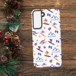 Funda Para Samsung Galaxy S21 Sella Ronda Alta Badia Italia Patrón de snowboard