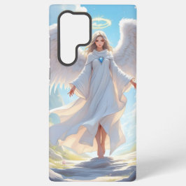 Funda Para Samsung Galaxy S22 Ultra Sendero de Grace: Ángel de la Ascenso Pacífico