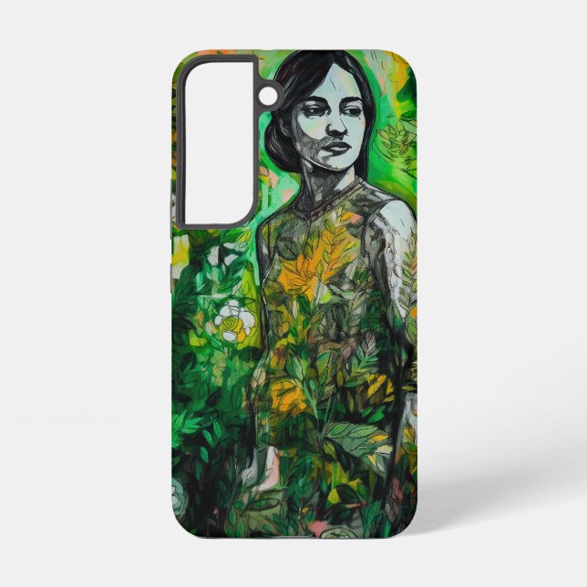 Funda Para Samsung Galaxy Señora del Misterio (Reverso )