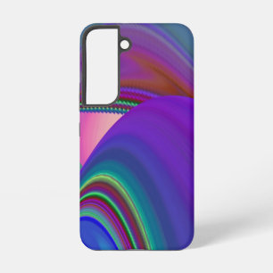 Funda Para Samsung Galaxy S22 Sentimiento de verano, Arte de arcoíris 3D abstrac