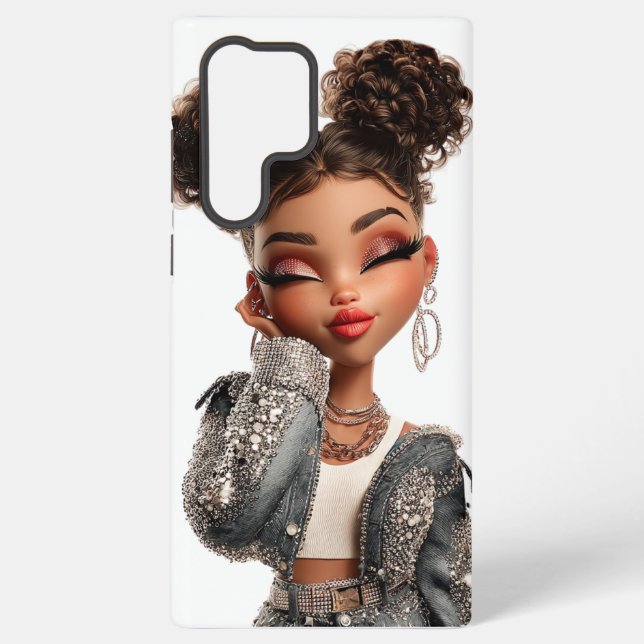 Funda Para Samsung Galaxy Serene Sparkle Muse (Reverso )