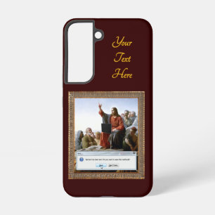 Funda Para Samsung Galaxy S22 Sermón Ciberético Divertido Personalizado