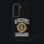 Funda Para Samsung Galaxy S22 Setiembre: Concienciación sobre el cáncer infantil<br><div class="desc">Septiembre Usamos Girasol De Conciencia Sobre El Cáncer Infantil De Oro</div>