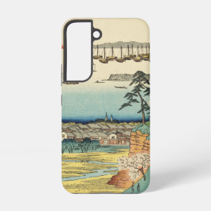Funda Para Samsung Galaxy S22 Shinagawa, Japón: Impresión vintage en madera Ukiy