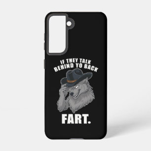 Funda Para Samsung Galaxy S21 Si hablan detrás de tu meme divertido