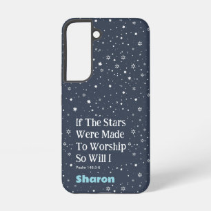 Funda Para Samsung Galaxy S22 Si las estrellas fueron hechas para adorar, así lo