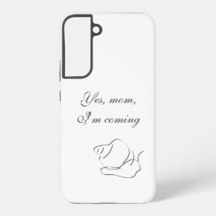 Funda Para Samsung Galaxy S22+ Sí, mamá, voy -