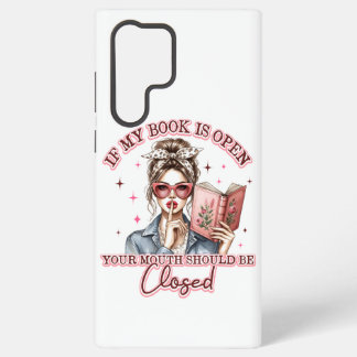 Funda Para Samsung Galaxy S22 Ultra Si Mi Libro Está Abierto...