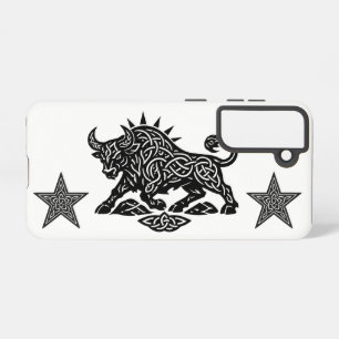Funda Para Samsung Galaxy S21 Sigilo de Tauro — Tatuaje Zodiacal Terrenal