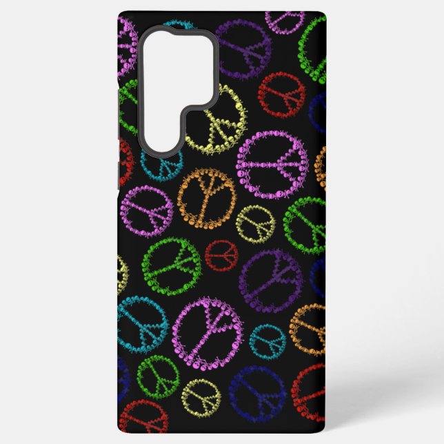 Funda Para Samsung Galaxy Signo de Skully Peace (Reverso )