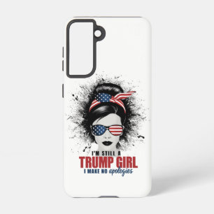 Funda Para Samsung Galaxy S21 Sigo siendo Chica de Trump, no pido disculpas a Tr