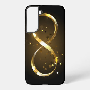 Funda Para Samsung Galaxy S22+ Símbolo de infinito dorado