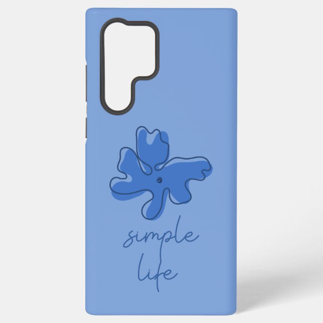 Funda Para Samsung Galaxy Simple Life Minimalism (Reverso )