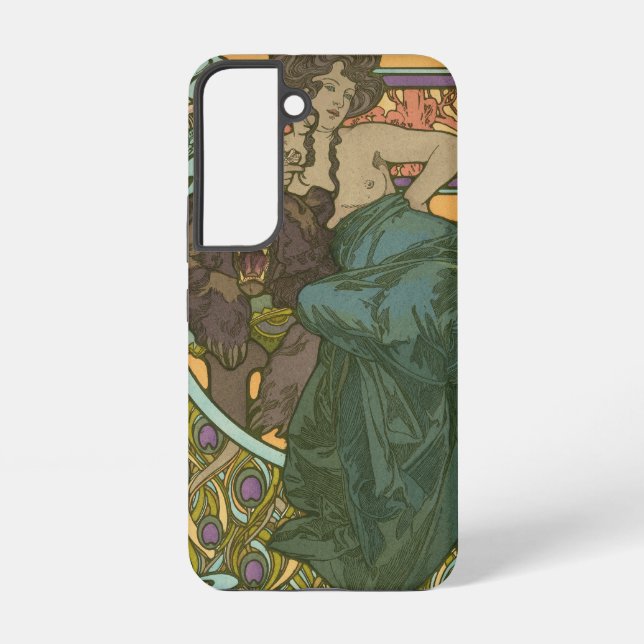 Funda Para Samsung Galaxy Sin título de Alphonse Mucha (1902) (Reverso )