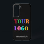 Funda Para Samsung Galaxy S22 Sitio web del logotipo de la empresa personalizado<br><div class="desc">Colores personalizados - Su logotipo y mensajes de texto para teléfonos móviles personalizados - Añadir su logotipo / imagen y texto / información - Redimensionar y mover o eliminar y agregar elementos / texto con la herramienta de personalización. Elige / añade tu fondo favorito y colores de texto ! Por...</div>