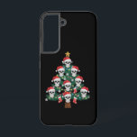 Funda Para Samsung Galaxy S22 Skeleton Santa del árbol de Navidad Pajama<br><div class="desc">Skull Christmas Tree Pajama Guay Skeleton Santa Hat Xmas</div>
