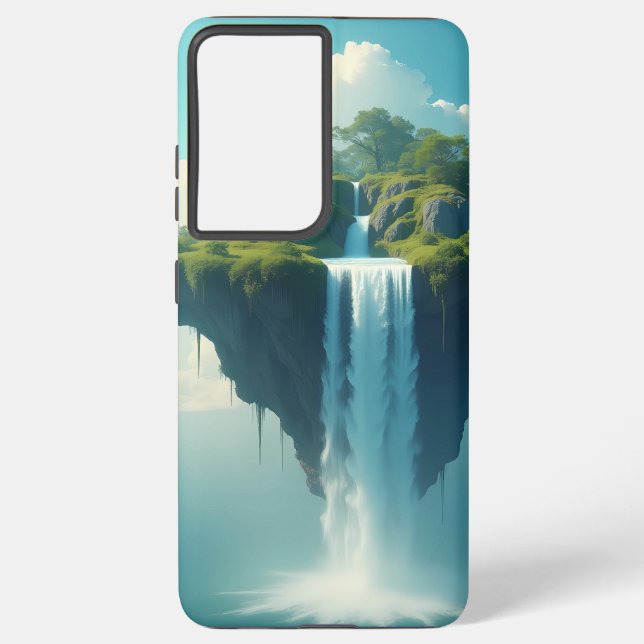 Funda Para Samsung Galaxy Sky Island cae Funda Dreamy Samsung Fantasy Cover (Reverso )