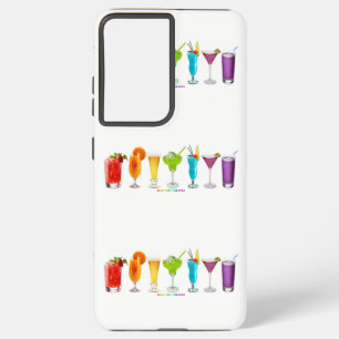 Funda Para Samsung Galaxy S21 Ultra SlipperyJoe's Cheers orgullo de cóctel de alcohol 