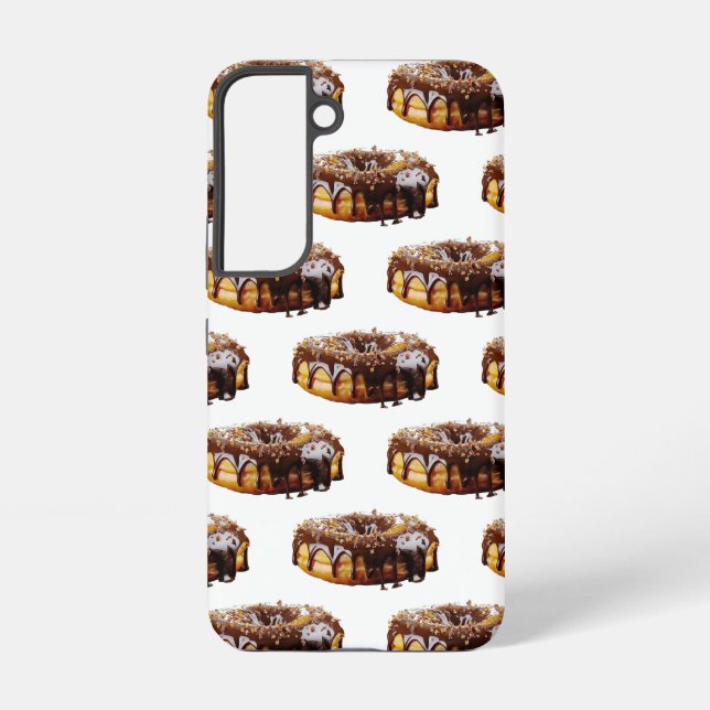 Funda Para Samsung Galaxy SlipperyJoe's decadent donut covered thick glossy  (Reverso )