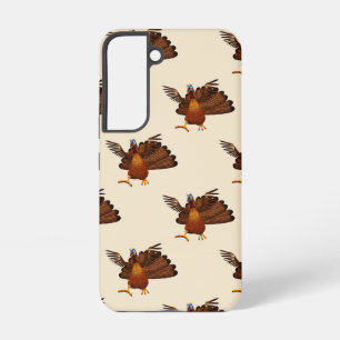 Funda Para Samsung Galaxy S22 SlipperyJoe's Día de Acción de Gracias grazna resp