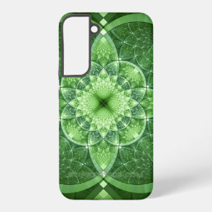 Funda Para Samsung Galaxy S22+ SlipperyJoe's Día de San Patricio brillante trébol