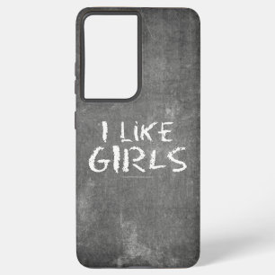 Funda Para Samsung Galaxy S21 Ultra SlipperyJoe's me gusta la escritura sucia de pizar