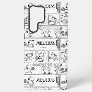 Funda Para Samsung Galaxy S22 Ultra Snoopy Juega Al Tenis