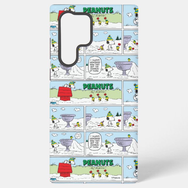 Funda Para Samsung Galaxy Snoopy & The Zamboni Crew (Reverso )