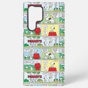 Funda Para Samsung Galaxy S22 Ultra Snoopy y sus hermanos Andy & Olaf