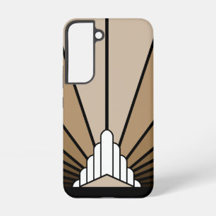 Funda Para Samsung Galaxy S22 Sol art déco en beige